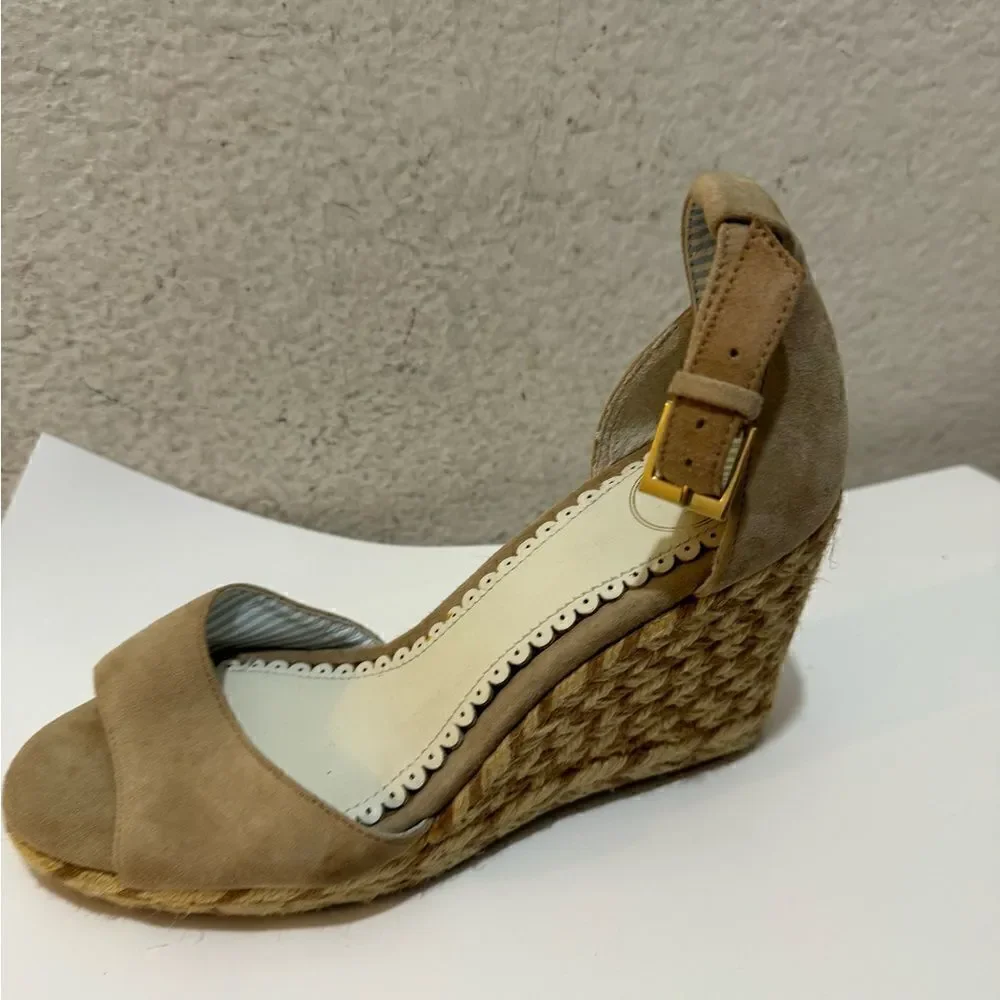 1901 Espadrilles Ankle Strap Sandals, Size 6.5M New